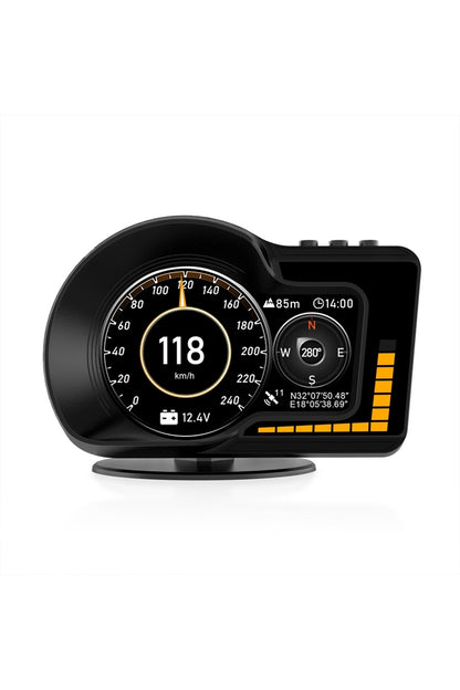 F15 HUD OBD Gelişmiş Fonksiyonlu Araç Veri Ekranı Head Up Display