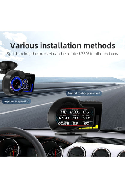 F15 HUD OBD Gelişmiş Fonksiyonlu Araç Veri Ekranı Head Up Display