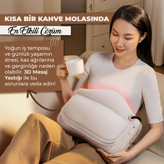 Relaxus RLX40 – Taşınabilir Masaj Yastığı