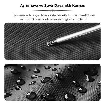 Su Geçirmez Seyahat Sırt Çantası - Yalıtımlı Çanta ve Islak Eşya Çantası Hediye - 16"inç Laptop Bölmeli