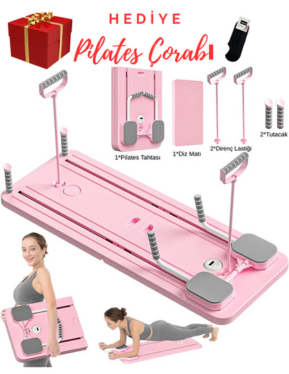 Katlanabilir Pilates Reformer – Tüm Vücut Egzersizi