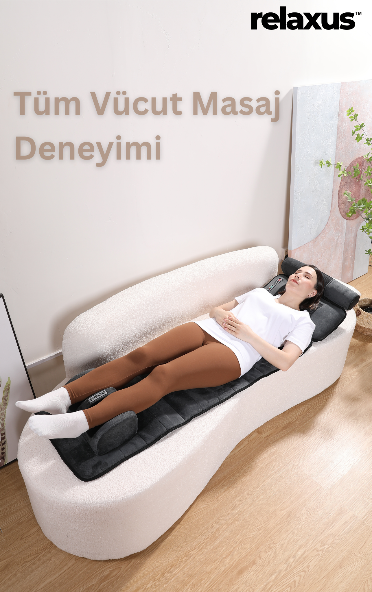 Relaxus RLX20 – 3D Isıtmalı Masaj Yatağı