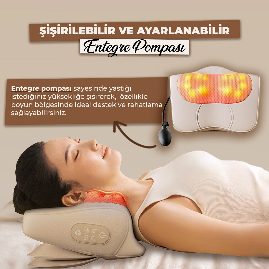 Relaxus RLX40 – Taşınabilir Masaj Yastığı