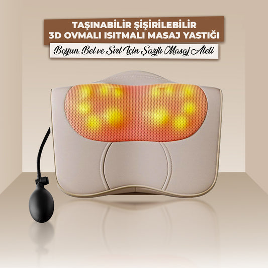 Relaxus RLX40 – Taşınabilir Masaj Yastığı