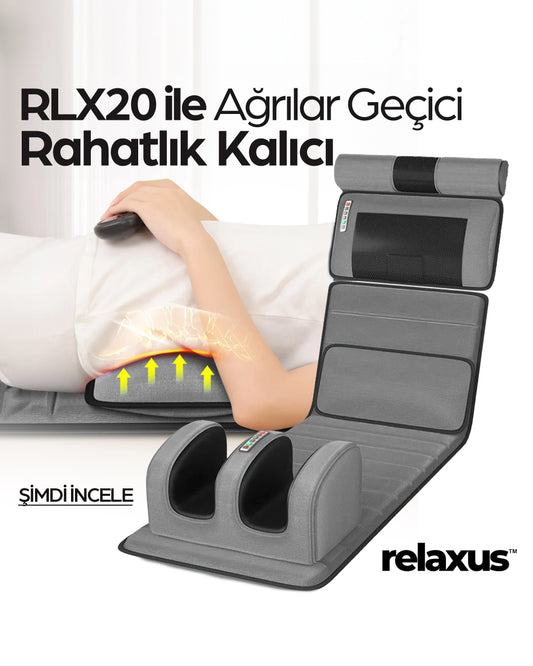 Relaxus RLX20 – 3D Isıtmalı Masaj Yatağı