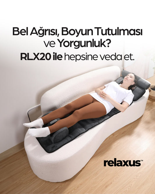 Relaxus RLX20 – 3D Isıtmalı Masaj Yatağı